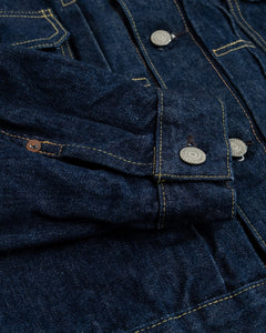 Type 2 1950's Denim Jacket One Wash Indigo 81 from orSlow - photo №5. New Jackets at meadowweb.com