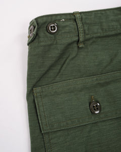 US ARMY FATIGUE PANTS REGULAR FIT GREEN from orSlow - photo №13. New Trousers at meadowweb.com