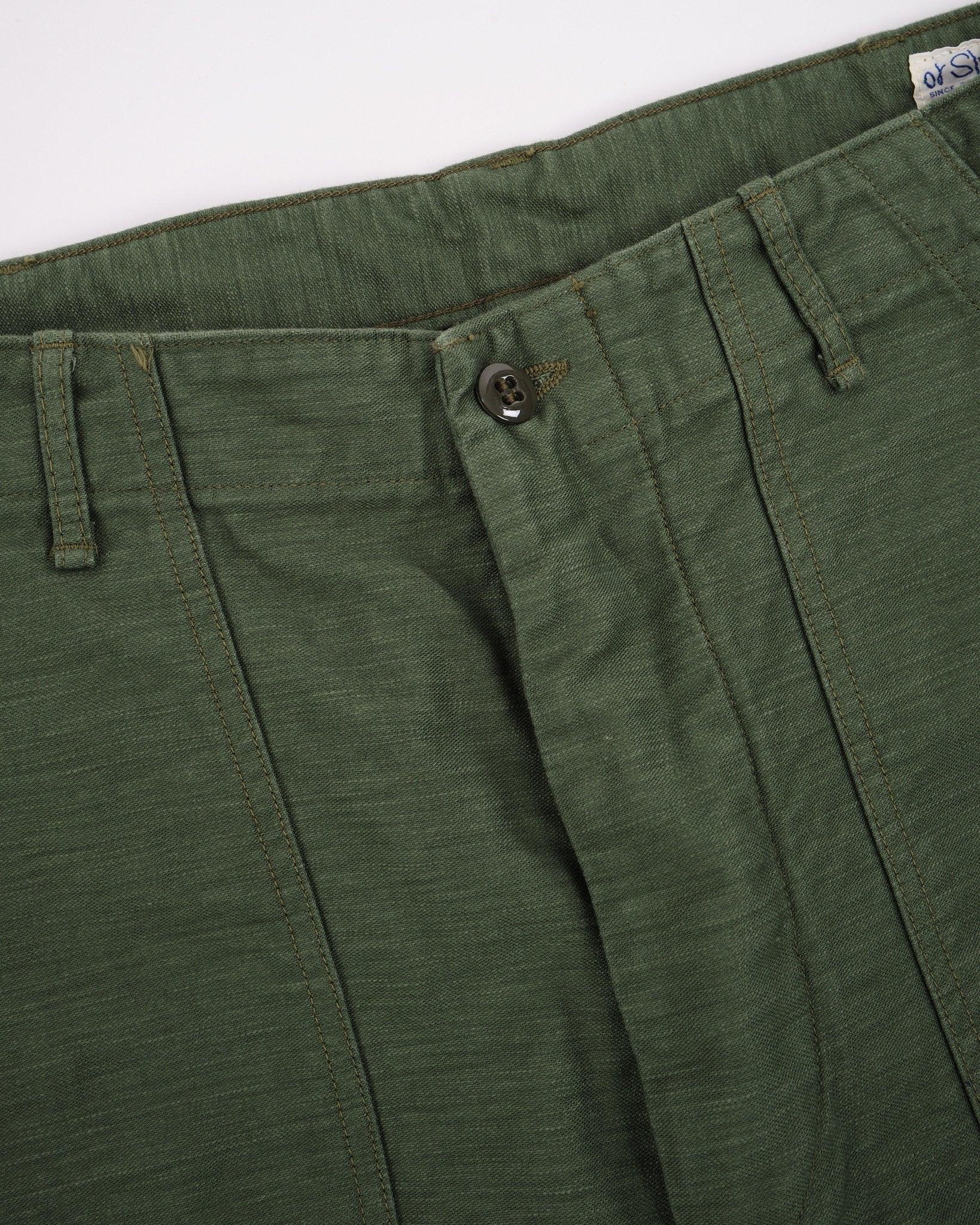 US ARMY FATIGUE PANTS REGULAR FIT GREEN - Meadow