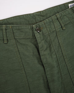 US ARMY FATIGUE PANTS REGULAR FIT GREEN from orSlow - photo №7. New Trousers at meadowweb.com