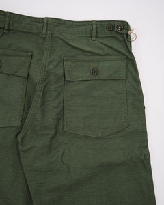 US ARMY FATIGUE PANTS REGULAR FIT GREEN from orSlow - photo №12. New Trousers at meadowweb.com