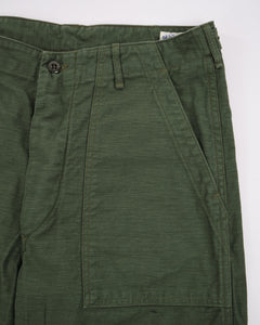 US ARMY FATIGUE PANTS REGULAR FIT GREEN from orSlow - photo №8. New Trousers at meadowweb.com