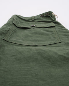 US ARMY FATIGUE PANTS REGULAR FIT GREEN from orSlow - photo №4. New Trousers at meadowweb.com