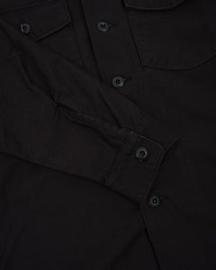 US ARMY FATIGUE SHIRT BLACK from orSlow - photo №3. New Shirts at meadowweb.com