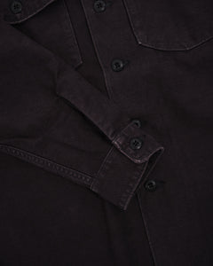 US ARMY FATIGUE SHIRT BLACK STONE from orSlow - photo №7. New Shirts at meadowweb.com