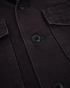 US ARMY FATIGUE SHIRT BLACK STONE from orSlow - photo №6. New Shirts at meadowweb.com