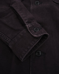 US ARMY FATIGUE SHIRT BLACK STONE from orSlow - photo №8. New Shirts at meadowweb.com