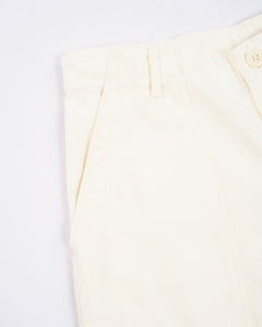 US ARMY FATIGUE SHORTS ECRU from orSlow - photo №3. New Trousers at meadowweb.com
