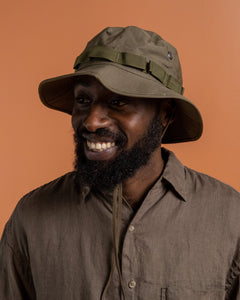 US Army Jungle Hat Army Green 76 from orSlow - photo №3. New Headwear at meadowweb.com