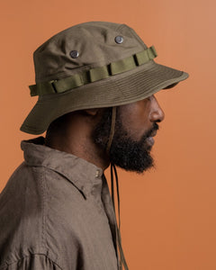 US Army Jungle Hat Army Green 76 from orSlow - photo №8. New Headwear at meadowweb.com