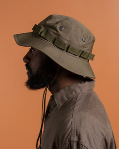 US Army Jungle Hat Army Green 76 from orSlow - photo №6. New Headwear at meadowweb.com