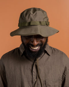 US Army Jungle Hat Army Green 76 from orSlow - photo №1. New Headwear at meadowweb.com