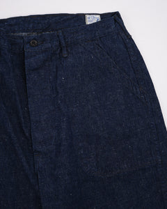 US NAVY UTILITY PANTS ONE WASH from orSlow - photo №7. New Trousers at meadowweb.com