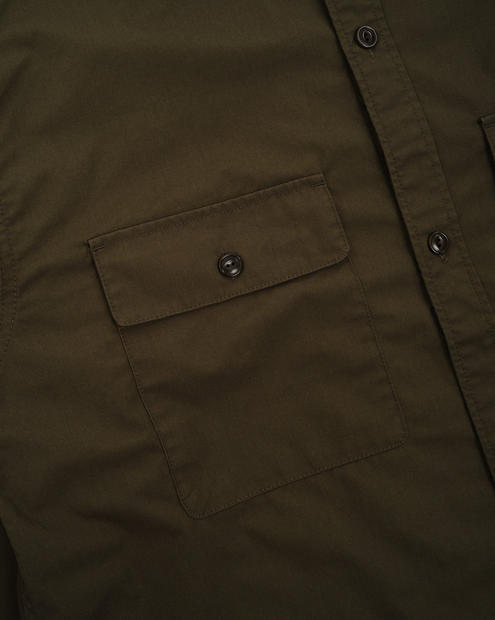 Utility Light Wind Shirt Khaki by Nanamica - Meadow