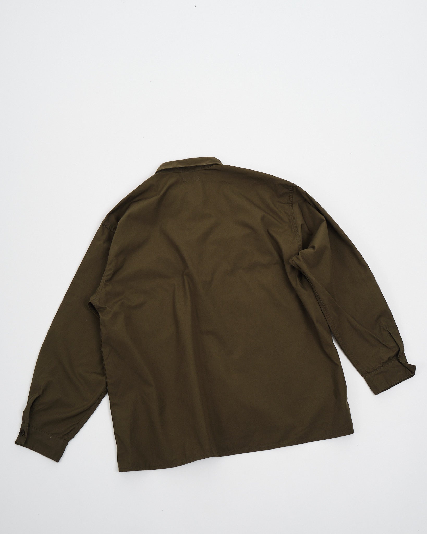 Utility Light Wind Shirt Khaki by Nanamica - Meadow