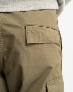 VINTAGE FIT 6 POCKETS CARGO PANTS ARMY GREEN from orSlow - photo №11. New Trousers at meadowweb.com