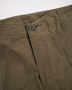 VINTAGE FIT 6 POCKETS CARGO PANTS ARMY GREEN from orSlow - photo №19. New Trousers at meadowweb.com