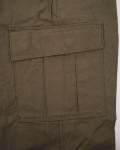 VINTAGE FIT 6 POCKETS CARGO PANTS ARMY GREEN from orSlow - photo №15. New Trousers at meadowweb.com