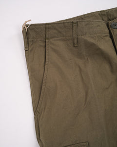 VINTAGE FIT 6 POCKETS CARGO PANTS ARMY GREEN from orSlow - photo №18. New Trousers at meadowweb.com