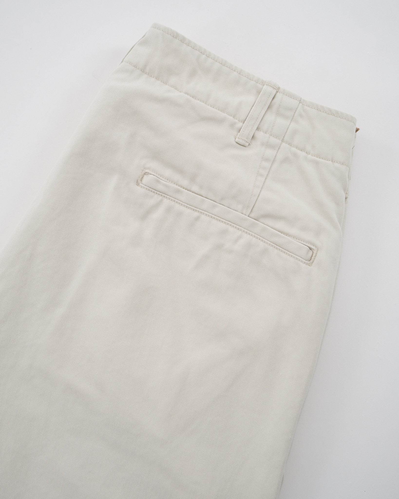 VINTAGE FIT ARMY TROUSERS IVORY - Meadow