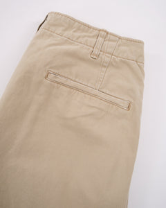VINTAGE FIT ARMY TROUSERS KHAKI STONE WASH from orSlow - photo №3. New Trousers at meadowweb.com