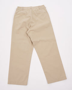 VINTAGE FIT ARMY TROUSERS KHAKI STONE WASH from orSlow - photo №7. New Trousers at meadowweb.com