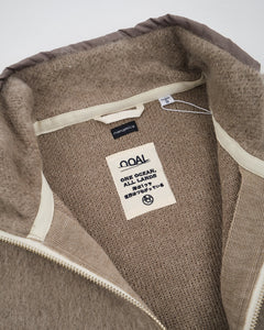 Zip-Up Mohair Vest Beige from Nanamica - photo №7. New Vests at meadowweb.com